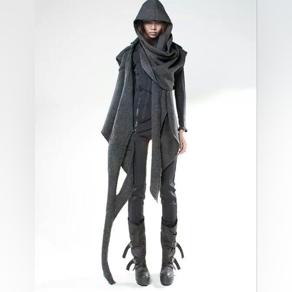 Demobaza shepard top shawl New without tags never worn post apocalyptic